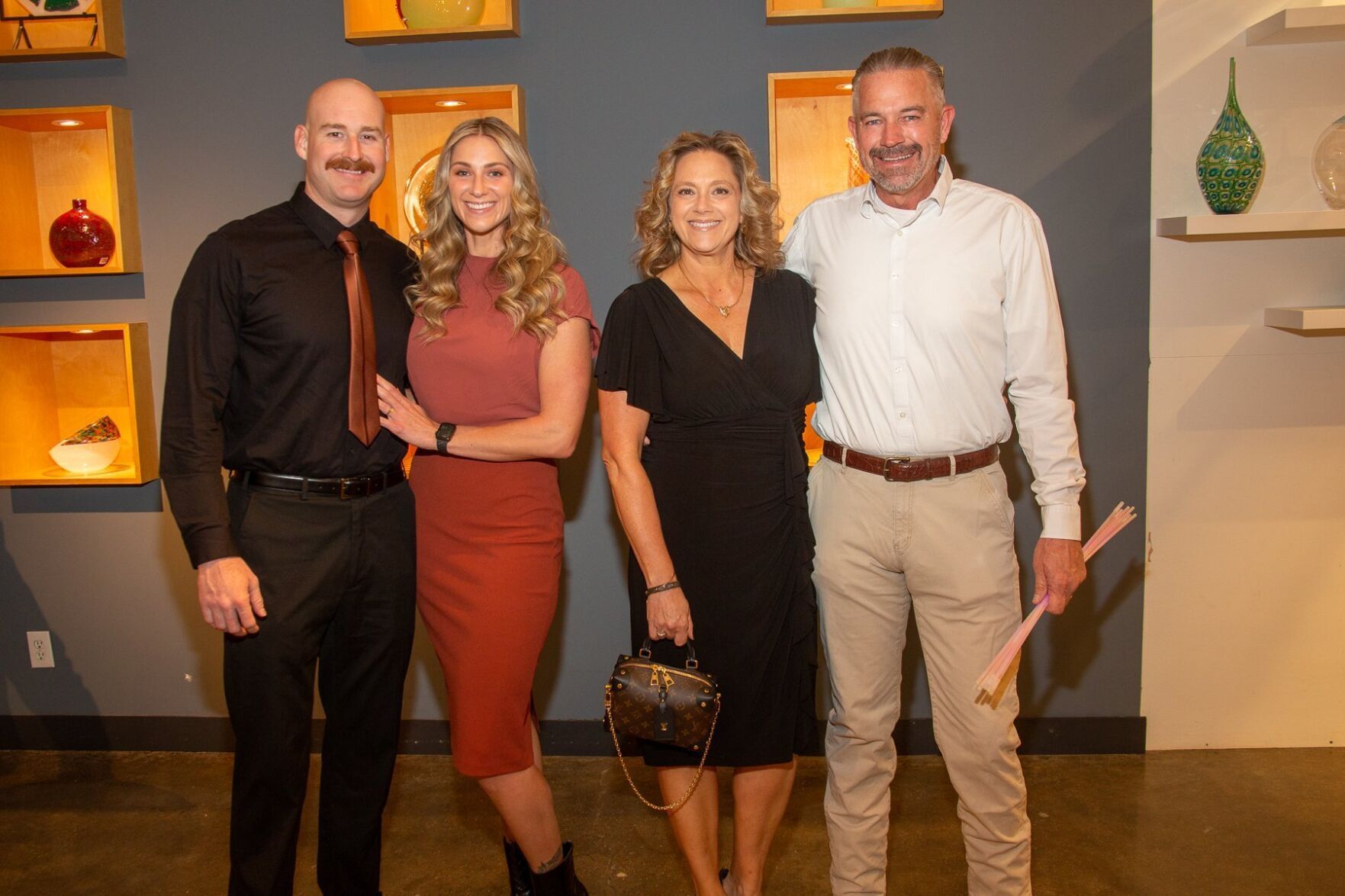 Art Mueller, Nastacia Behle, Bernadette and Jay Behle